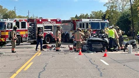 Year Old Critically Injured In Hamilton Area Crash