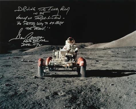 Sold Price Apollo Gene Cernan Driving The Lunar Rover In The