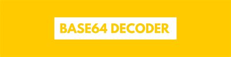 Online Base64 Decoder Decode Base64 Text Or File B64encode