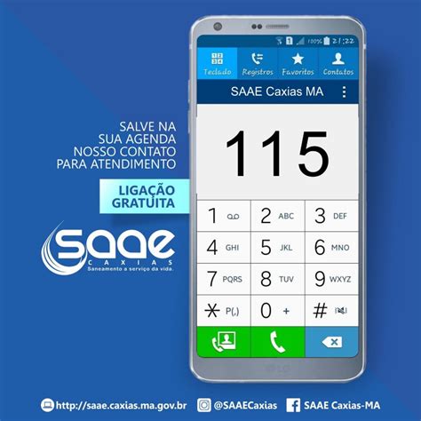 Saae Caxias Ma Saae Caxias Segue Atendimento Virtual