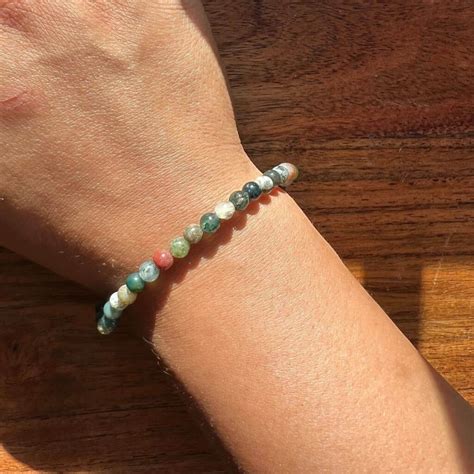 Shop Best Indian Agate Bracelet • The Green Crystal