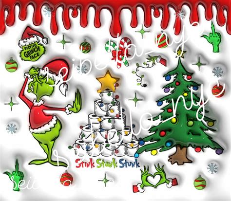 Grinch Stink Stank Stunk Resting Grinch Face Middle Finger Christmas T Ideas For Men Stocking