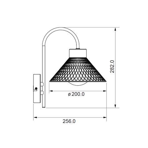 Zidna Svjetiljka Mass Light Lennox Ml W Mass Light