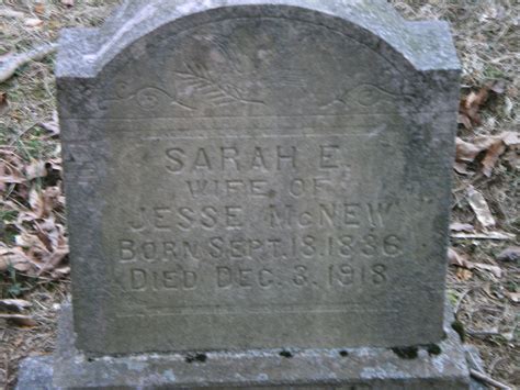 Sarah Elizabeth Mckiernan Mcnew Find A Grave Memorial