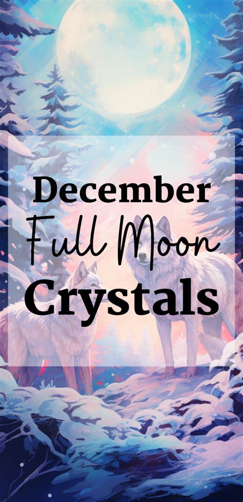 December Full Moon Crystals (Lunar Magic) - Eclectic Witchcraft