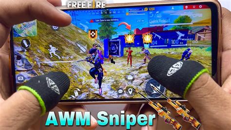 Poco X3 Pro Free Fire Gameplay Test 3 Finger Handcam M1887 Onetap Headshot 120hz Display