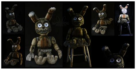 Lifesize Plushtrap Fnaf Custom Plush By Nazfx On Deviantart