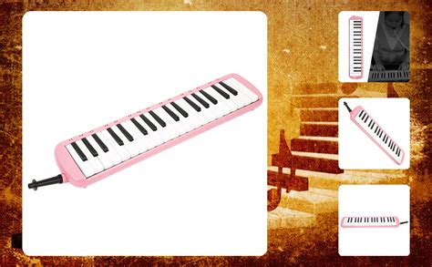 37 Keys Melodica Air Piano Keyboard Pianica Wind Musical Instrument For