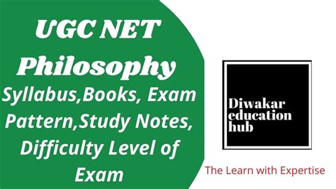 Ugc Net Philosophy Complete Details Latest Syllabus Books Exam