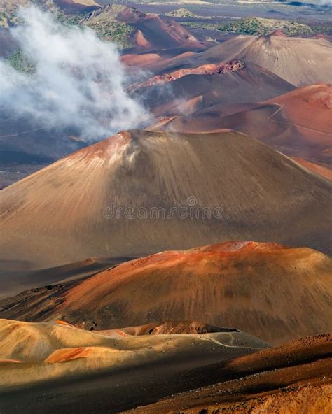 Haleakala volcano crater stock photo. Image of outdoors - 63480718