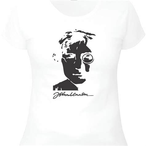 Camiseta Branca Do John Lennon Elo7 Produtos Especiais