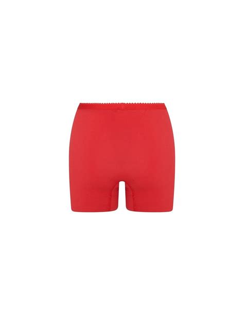 Beeren Dames Boxershort Softly Met Lange Pijp 2Pack Rood