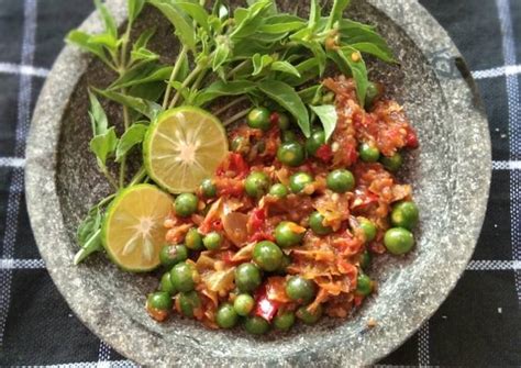 Resep Sambal Leunca Oleh Andrenia Giawati Cookpad