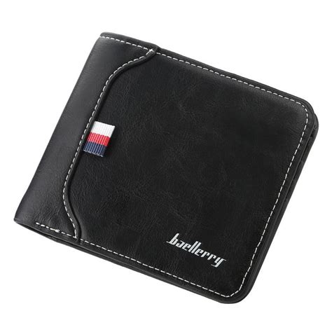 Jual Baellerry D Dompet Pria Bahan Kulit Pu Leather Premium Baeos