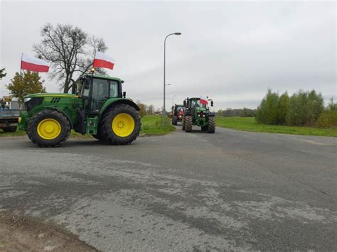 Przasnyscy rolnicy ponownie na drogach Na spotkanie przybył starosta