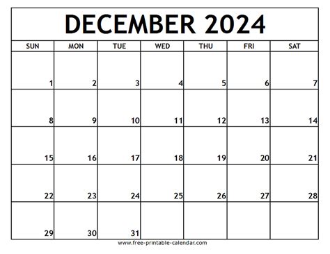 December Calendar Printable Free Pdf With Lines Harper Vieira