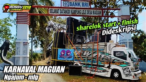 Rute Start Finish Karnaval Maguan Ngajum Hari Ini Sinar Music Magrong²