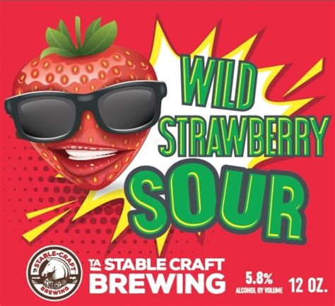 Wild Strawberry Sour Ale Stable Craft Brewing Untappd