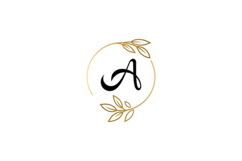 Premium Vector Minimal Initial Letter A Luxury Logo Template Inside