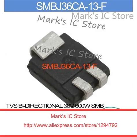 Smbj36ca 13 F Tvs Bi Directional 36v 600w Smb Smbj36ca 13 36ca Smbj36ca