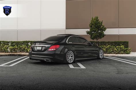 Mercedes Benz C300 W205 Black Rohana Rfx10 Wheel Front