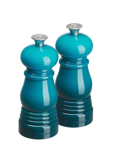 Le Creuset Classic Salt Pepper Mill Set Personal Use Chip Resistant