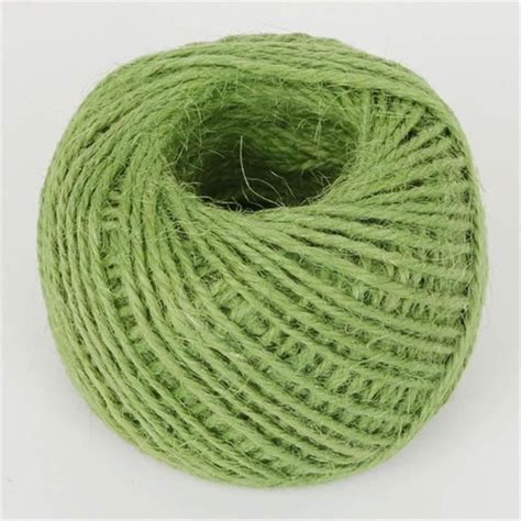 Zkenshan Ficelle Jute Rouleau M Natural Bronze Jute Cordon De Jute