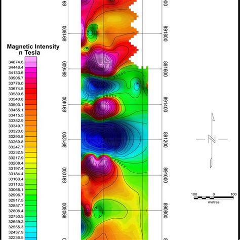 Diurnal Variation In Magnetic Intensity With Time During Survey