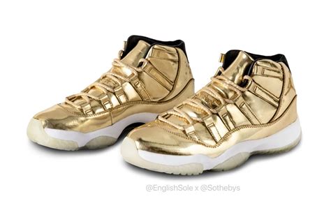 Usher Air Jordan 11 Gold Sample | Jordans Shoes Review - Jordans Out