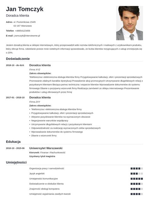 Jak napisać proste CV Wzór i 20 przykładów prostych CV