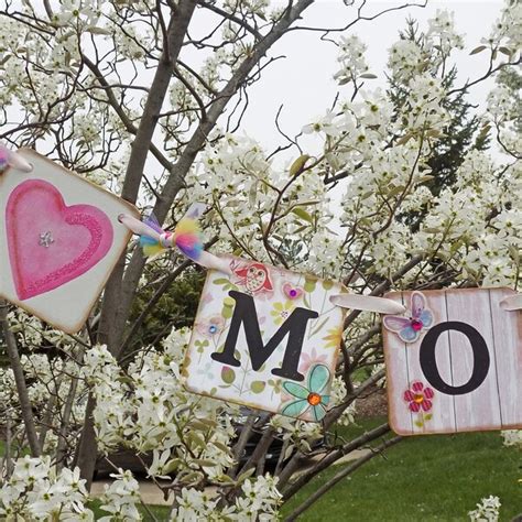 We Love Mom Banner Etsy