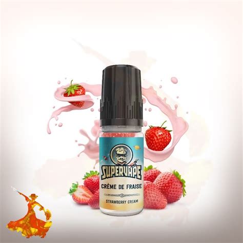 Arôme concentré Crème de Fraise Supervape