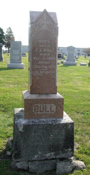 Ruth Burling Bull 1856 1889 Memorial Find A Grave