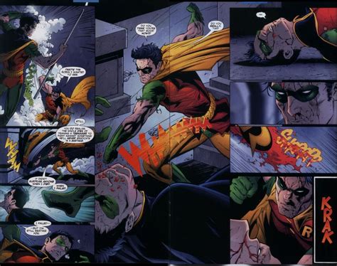 Jason Todd V Tim Drake Battles Comic Vine Comics Red Hood Jason