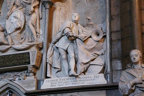 George Frederick Handel Memorial Poets Corner Westminster Abbey