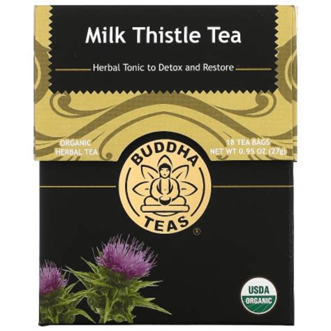 Buddha Teas Organic Milk Thistle Tea 18 Ct 95 Oz Frys Food Stores