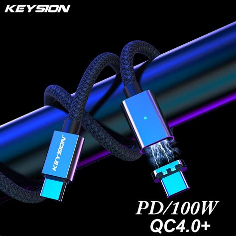 Keysion W Magnetic Cable Type C To Type C Cable For Redmi Note S