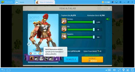 Rise Of Kingdoms Komutanlar Rehberi BlueStacks 4