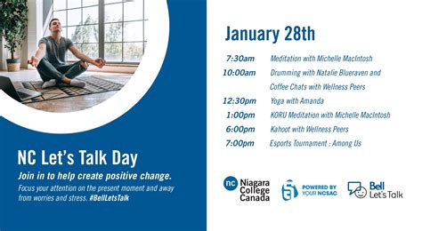 Full Day Of Activities Planned For Students On Bell Let S Talk Day