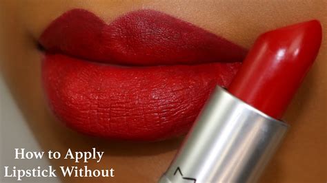 How To Apply Matte Lipstick Without Lip Liner