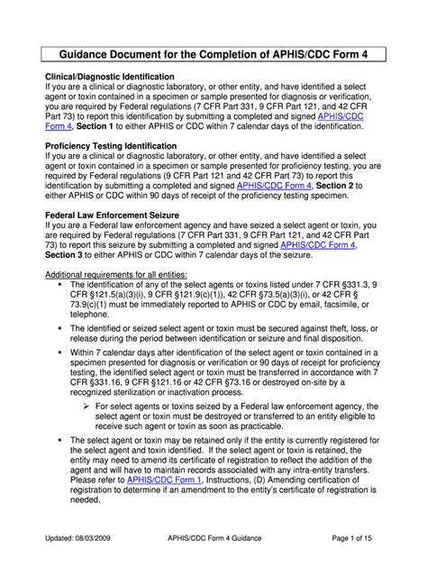 How To Complete Cdc Form Selectagents Fill Out And Sign Printable