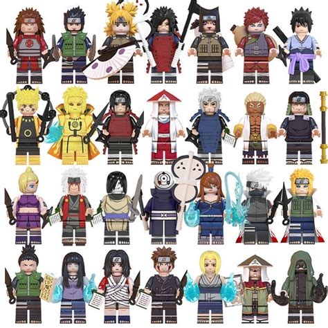 Compat Vel Lego Minifigures Naruto Building Blocks Kakashi Uchiha