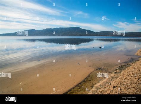 Santillana Reservoir Manzanares El Real Madrid Province Spain Stock