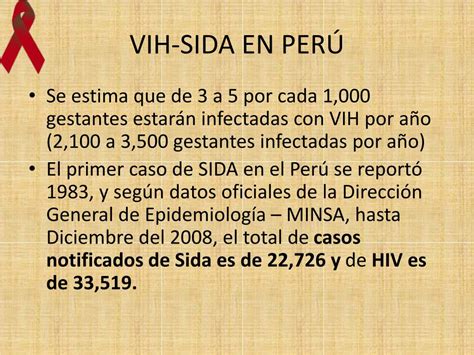 Ppt Situacion Actual Del Vih Sida Powerpoint Presentation Free