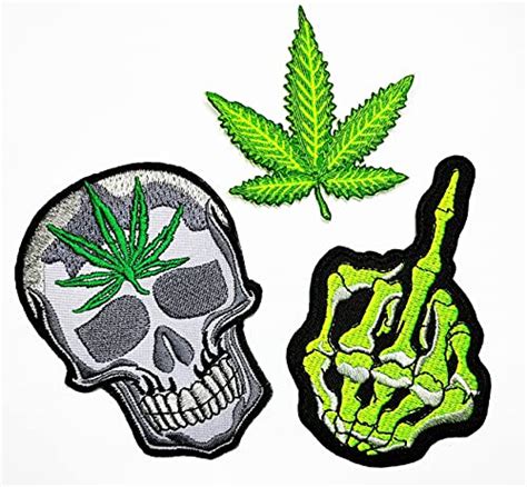 Best Weed Iron On Patches