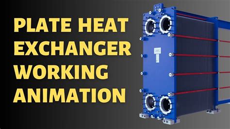 Plate Heat Exchanger Working Animation Youtube