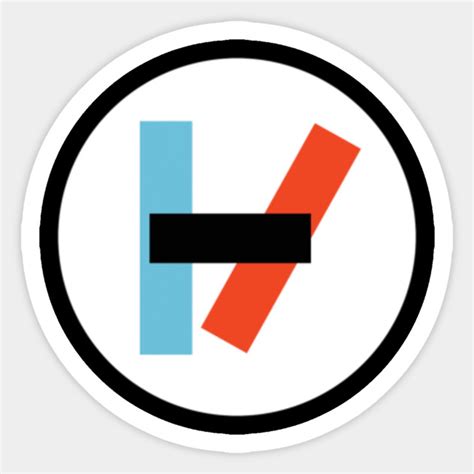 Twenty One Pilots Logo Sticker