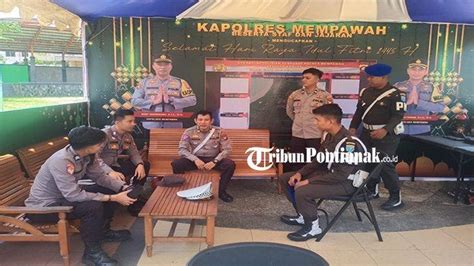 Siapkan Dua Pos Pengamanan Polres Mempawah Siap Amankan Perayaan Idul