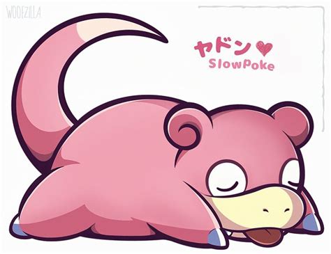 Slowpoke Pokémon Image by Woofzilla 2410957 Zerochan Anime Image