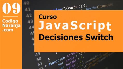 Curso De Javascript Uso De Sentencia Switch Youtube